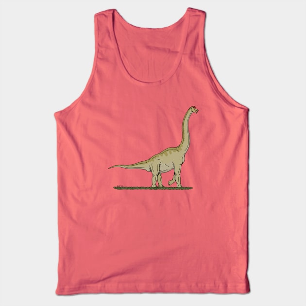 Brachiosaurus Tank Top by AzureLionProductions